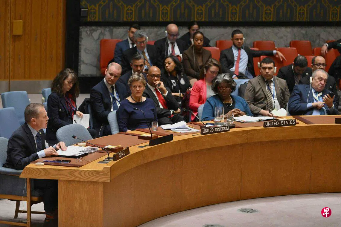 中俄否决美国的加沙停火决议布林肯访以色列再施压力| 联合早报