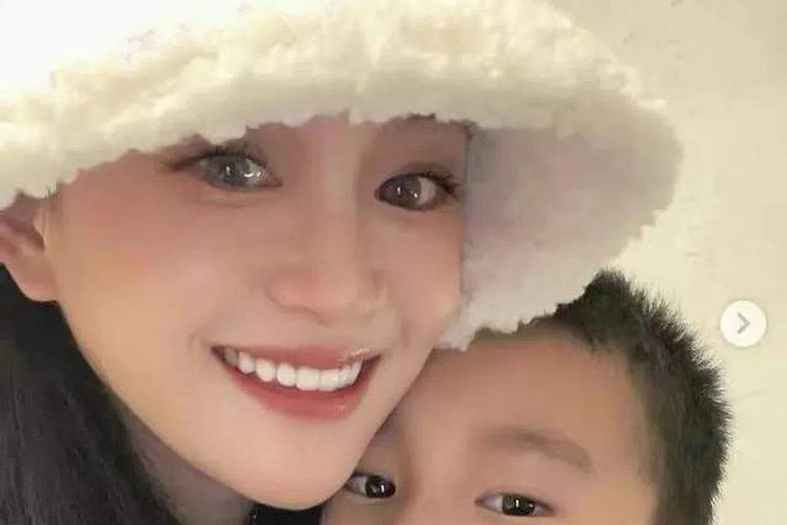 陈昱霖晒出和小男孩合照，男孩生父身份引起猜测。（取自陈昱霖Instagram）