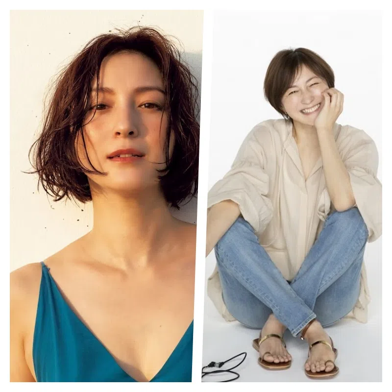 广末凉子消失半年后重新复出。（互联网）