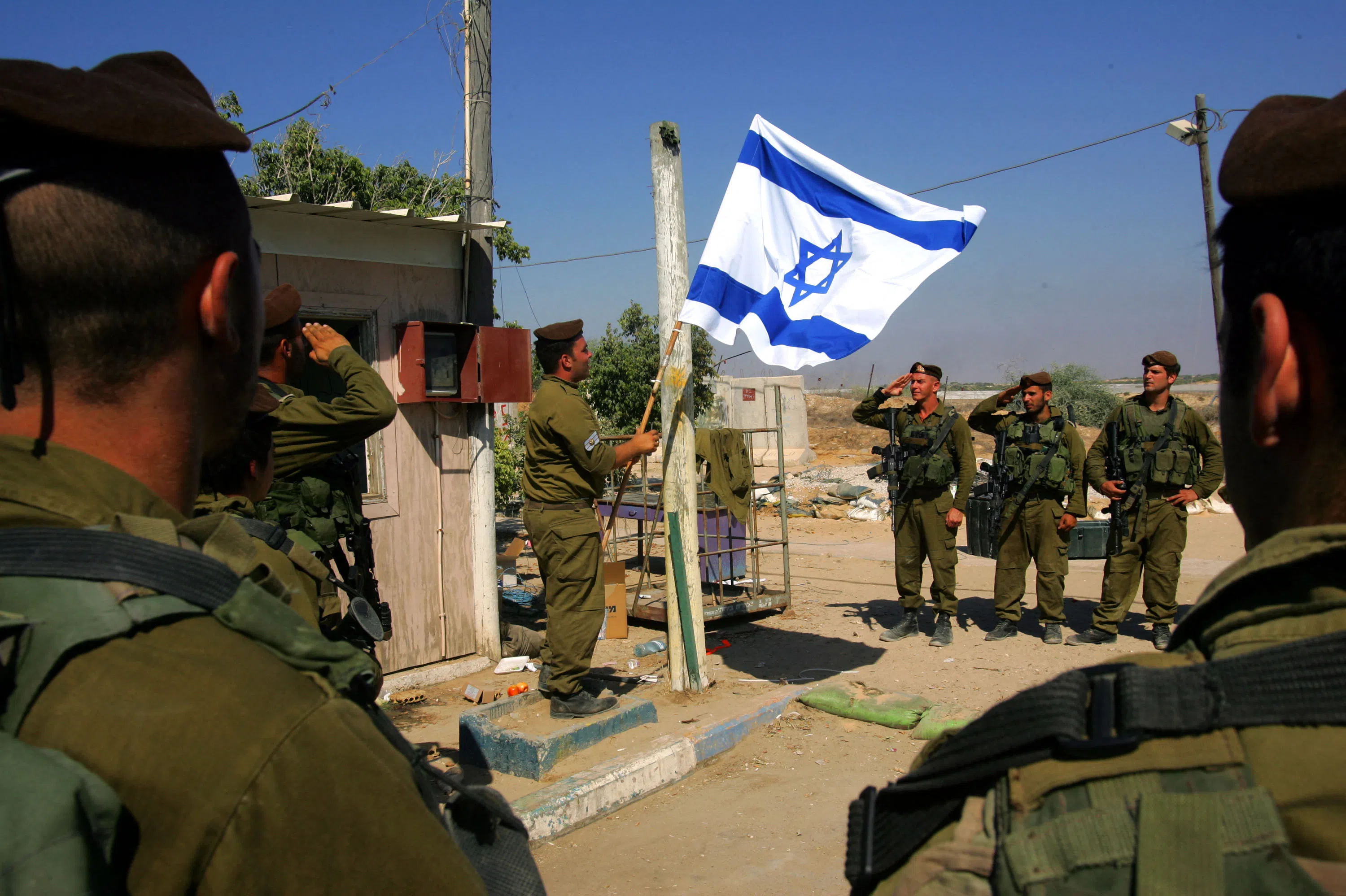 2005年，以色列在对加沙占领了38年后同意撤军。（法新社）