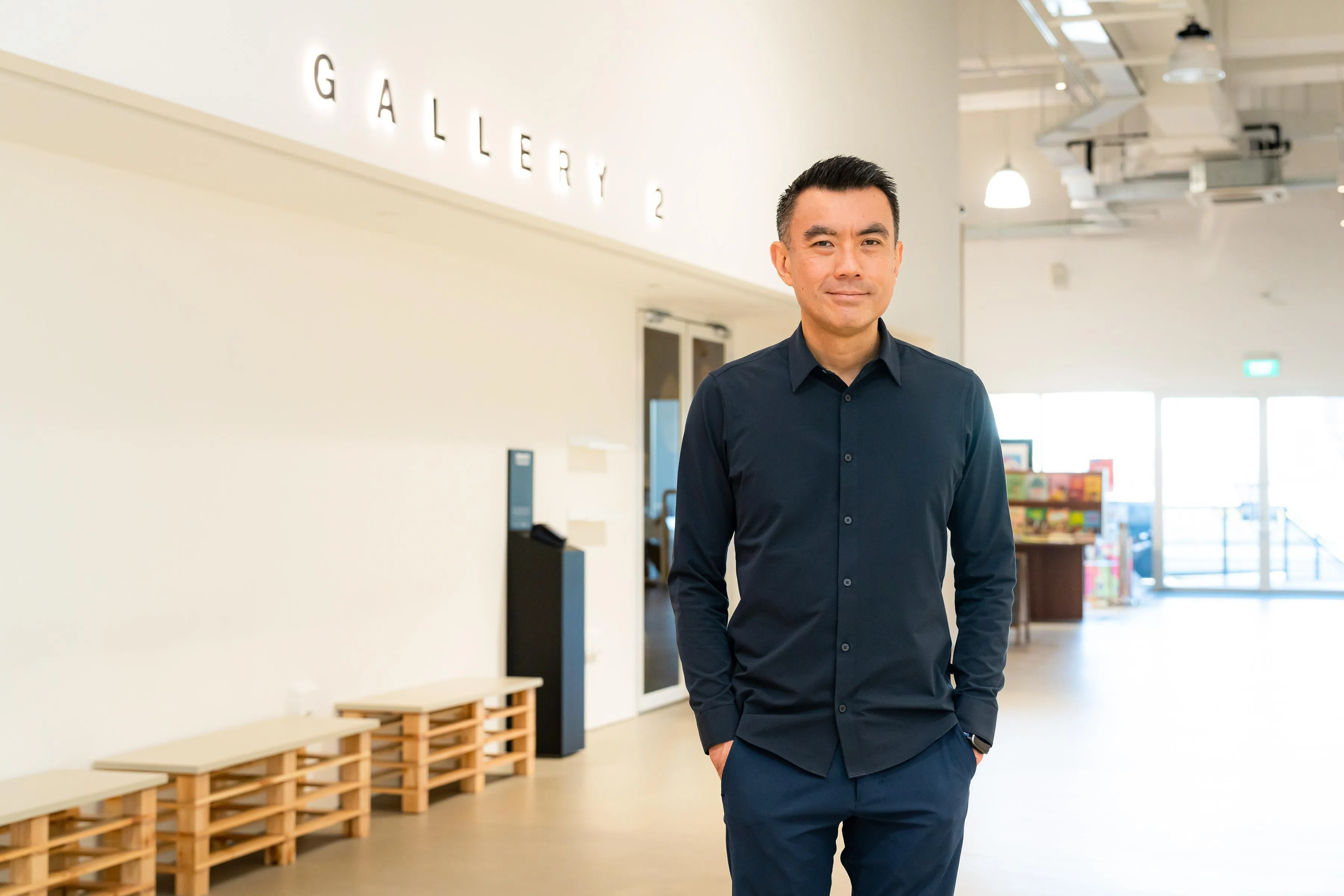 新加坡美术馆馆长兼总裁陈维德博士说，该馆致力于让新加坡与东南亚艺术家的艺术实践与国际对话。（档案照）