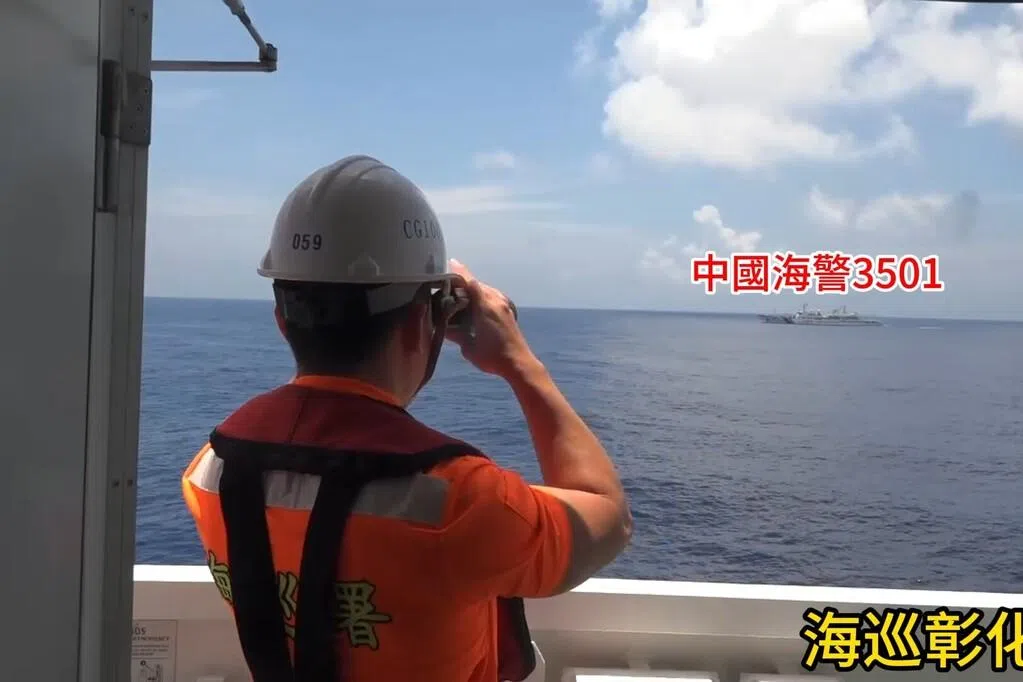 两岸舰艇东沙海域对峙 大陆国台办批民进党政府挑衅