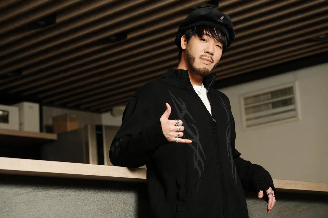 ShiGGa Shay于12月6日发布华语混音带。（谢智扬摄）