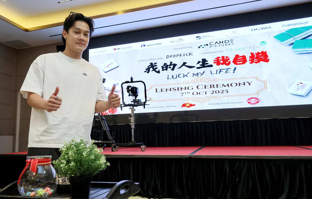 许瑞奇喜欢和亲友在麻将桌上闲话家常的感觉多过赢钱。（龙国雄摄）