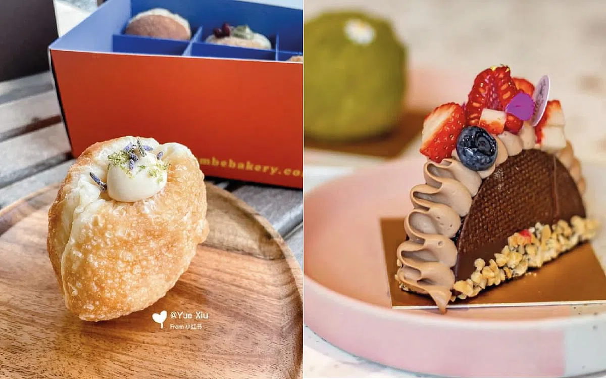 2种在小红书上很火的甜点。（取自YueXiu、Hayley小红书）