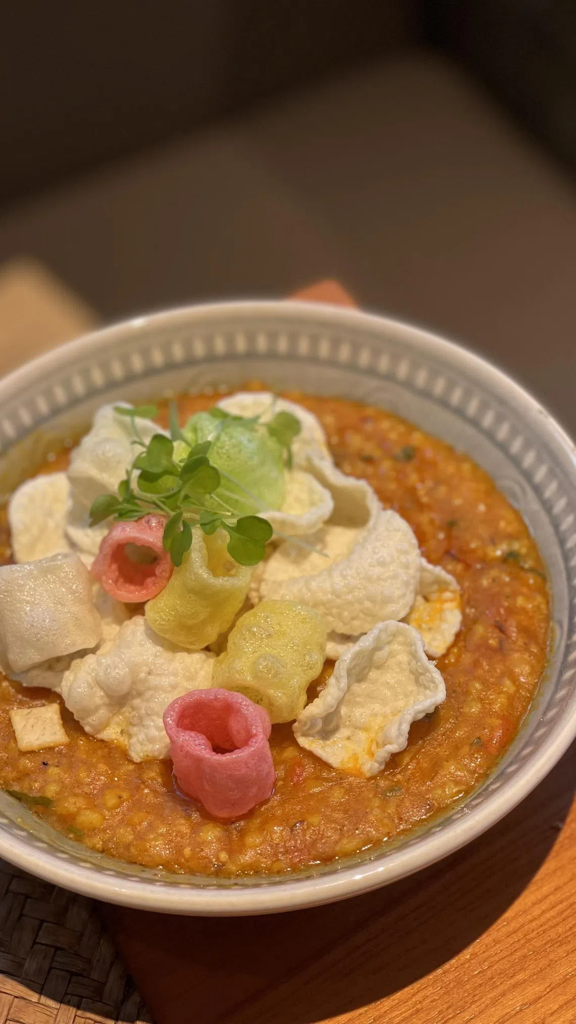 27 Degrees West的米豆粥jowar khichdi以小米取代白米来烹制。（黄靖晶摄）