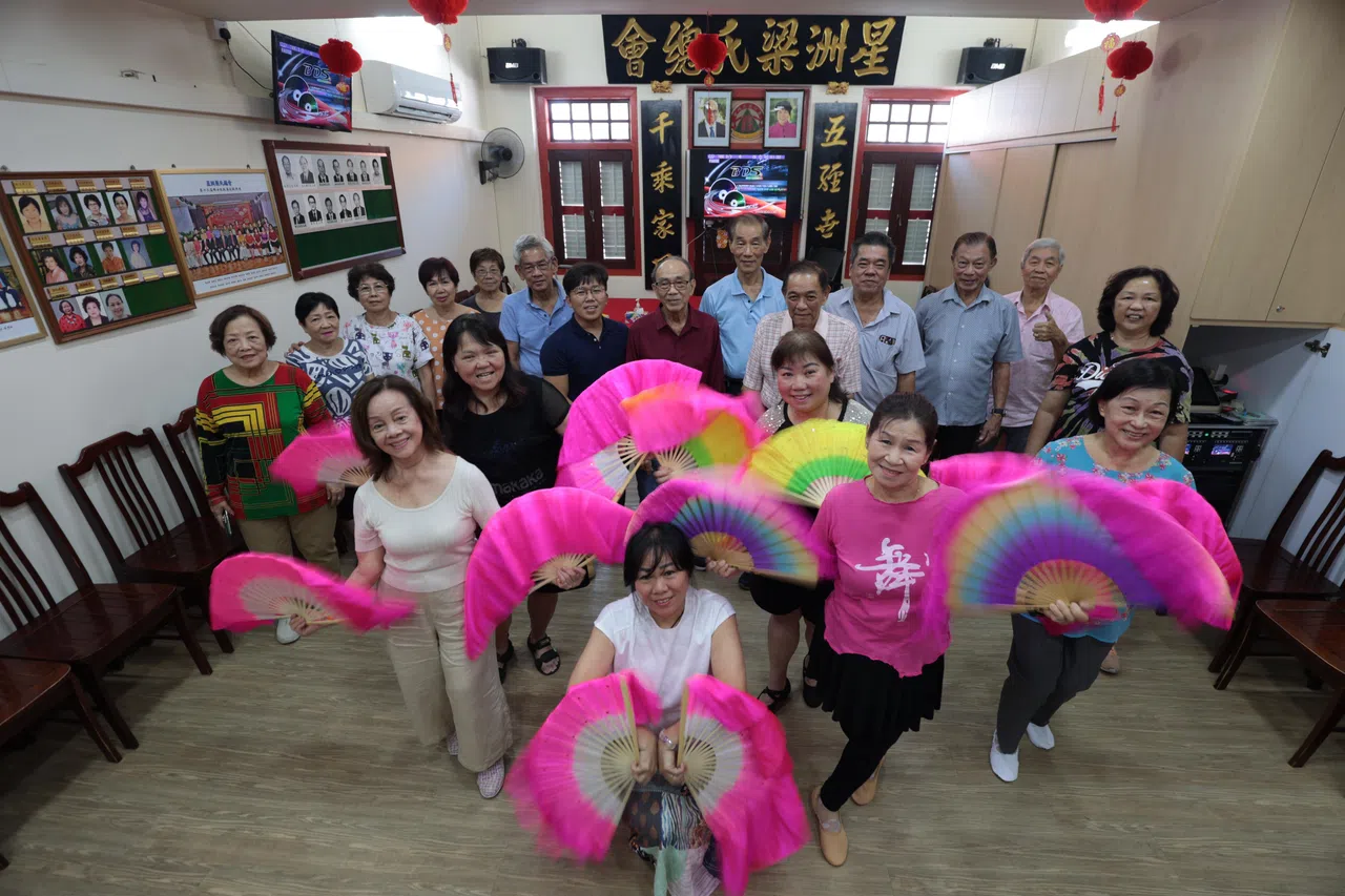 星洲梁氏总会妇女组经常组织活动，非常活跃。（梁麒麟摄）