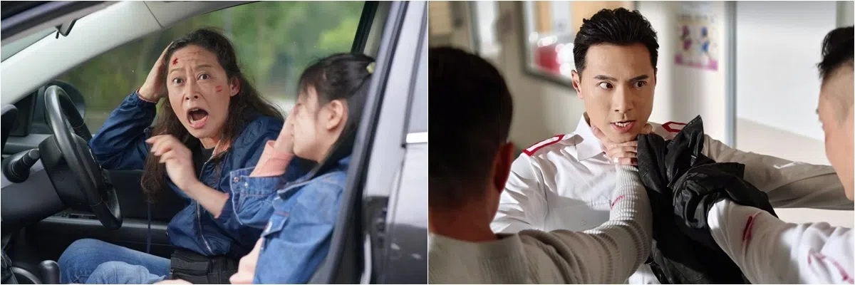 杨卓娜（左图左）和黄子恒（右图）虽然是单元配角，但都贡献了精彩的演技。（互联网）