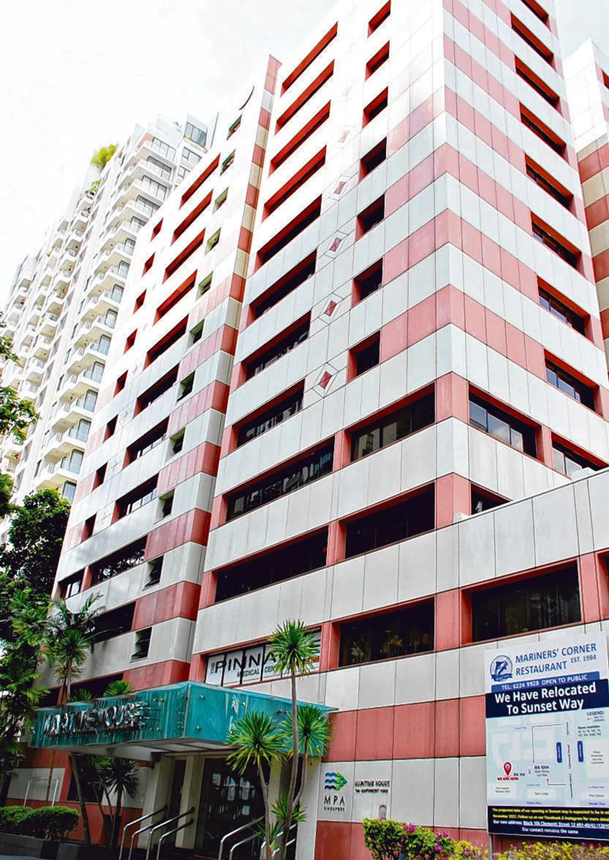 广东民路航运大厦是现代新加坡海员俱乐部安家之地，为各地海员提供短期住宿。
