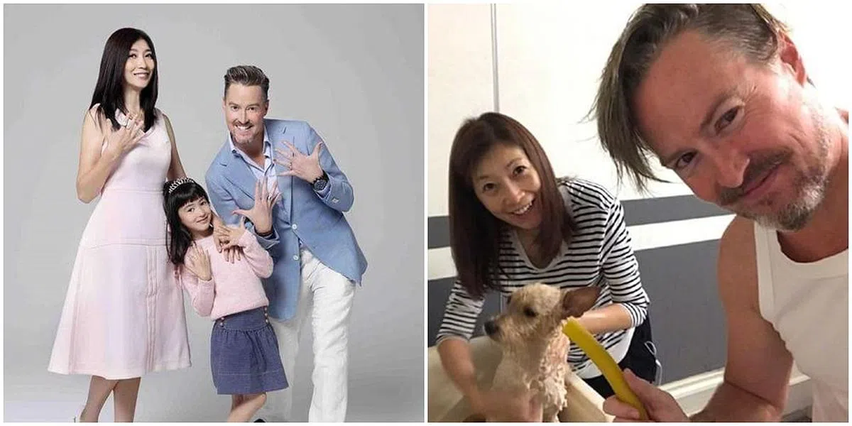 黄嘉千与夏克立育有1个的女儿夏天。（图/互联网、微博）