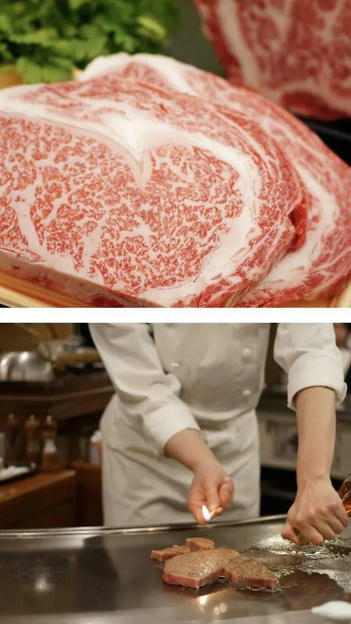 和牛是日本的奢侈食品，当局与航空公司配合促销和牛是因为发现到日本观光享用和牛的富裕人士越来越多。（取自ZipAir官网）