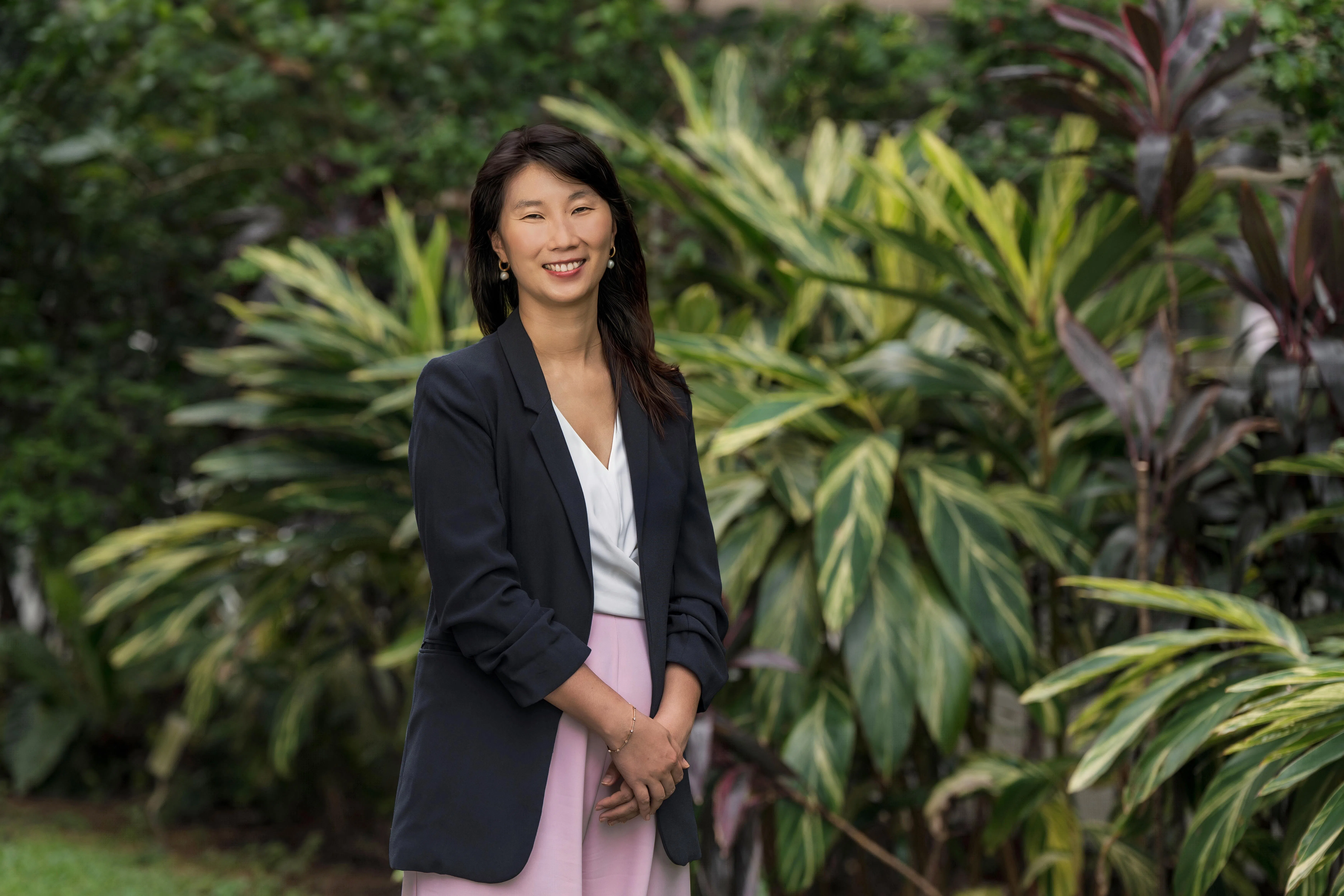 新科研新加坡基因组研究院院长万月博士说，我国具备发展精准医学的人才优势。以她执掌的研究院为例，目前汇聚了来自24个国家和地区的300多名研究人员。（新科研提供）