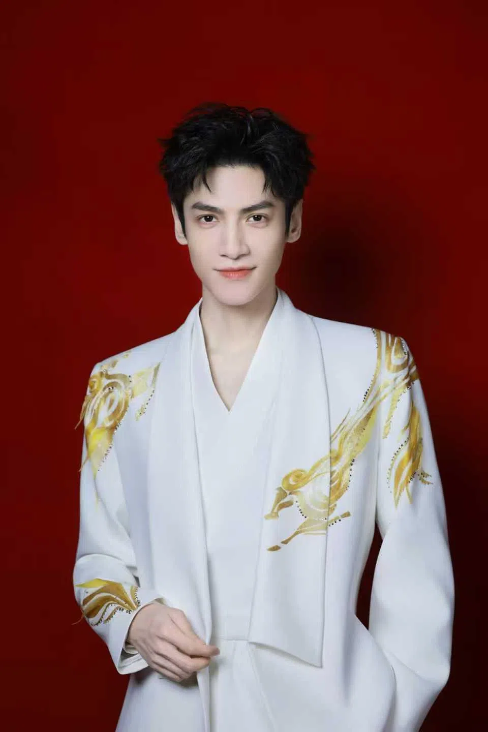 罗云熙此行专程来新，担任4月19日举行的“红星大奖2026”颁奖嘉宾。（罗云熙经纪公司提供）