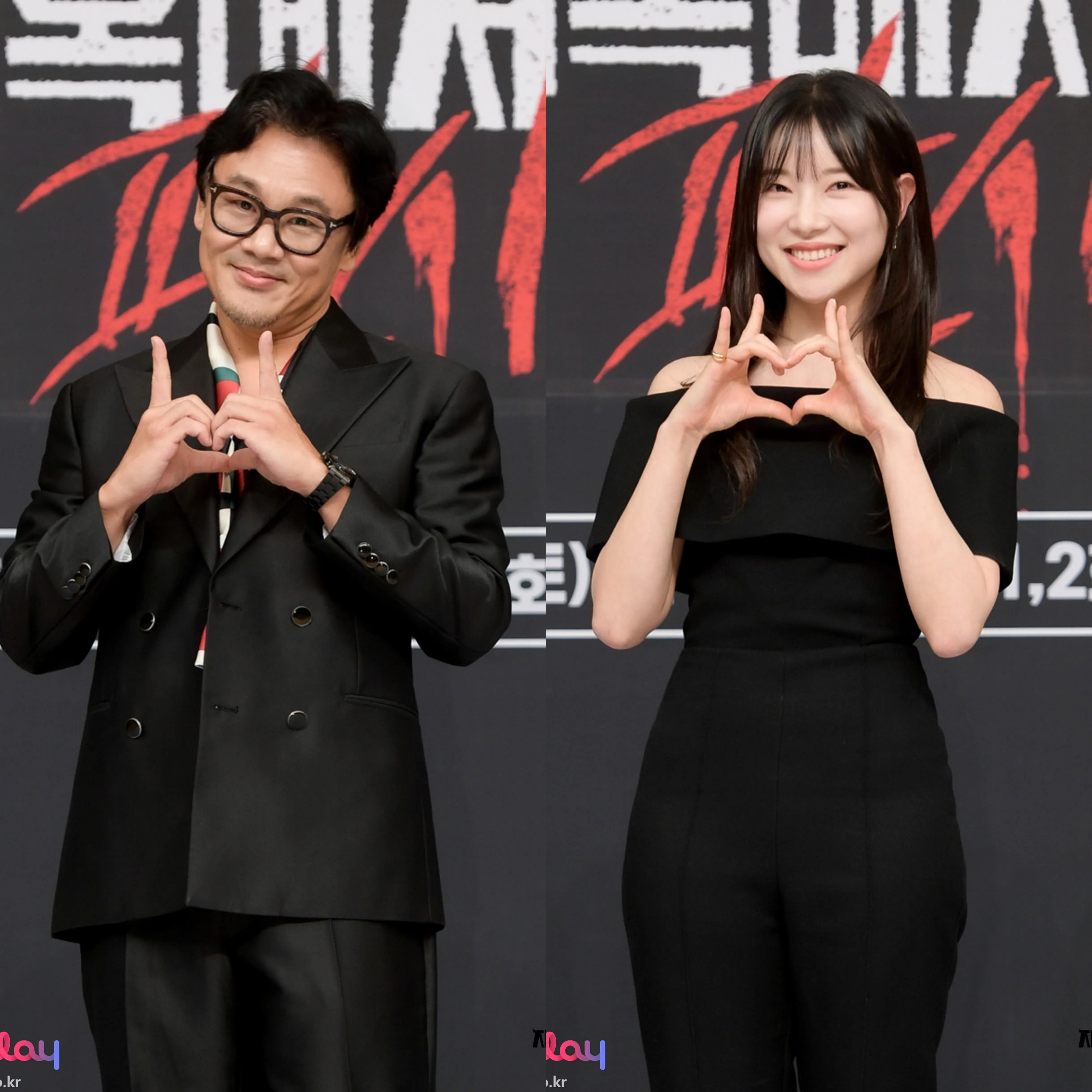 金吝劝（左图）的角色是最年轻的恶魔，金雅永（右图）则是高级恶魔。（取自SBS官网）