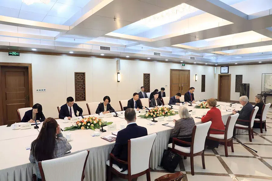 宋涛会见美国智库代表团 促慎重处理台湾问题