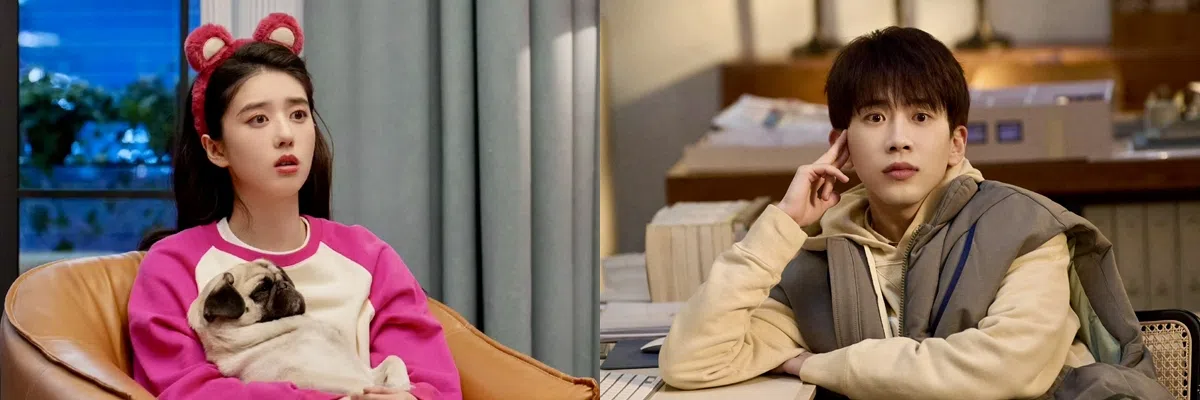 第二男女主角由费启明（右）和李凯馨担任。（取自剧集微博）