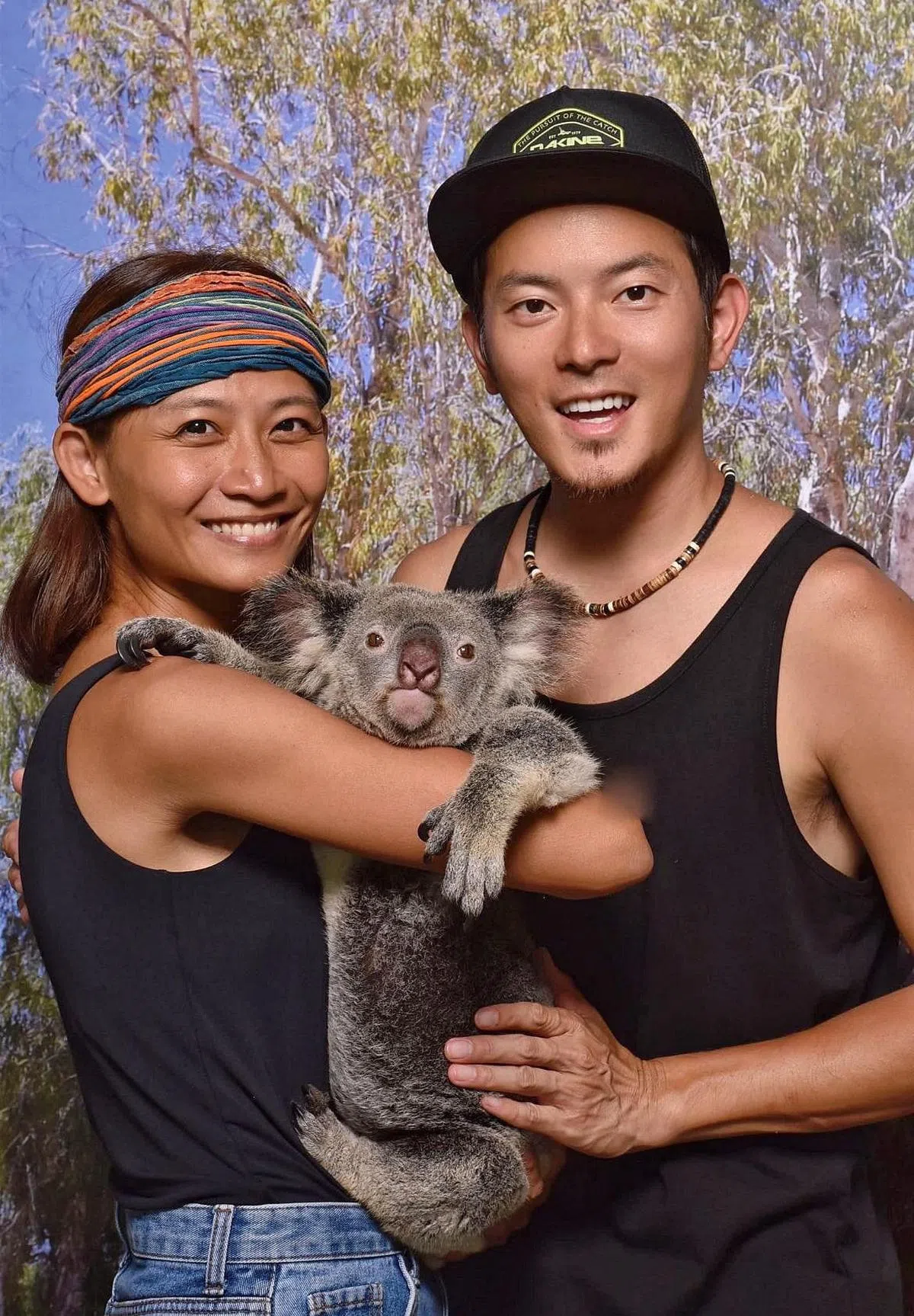 宥胜与老婆慈惠。（取自艺人脸书）