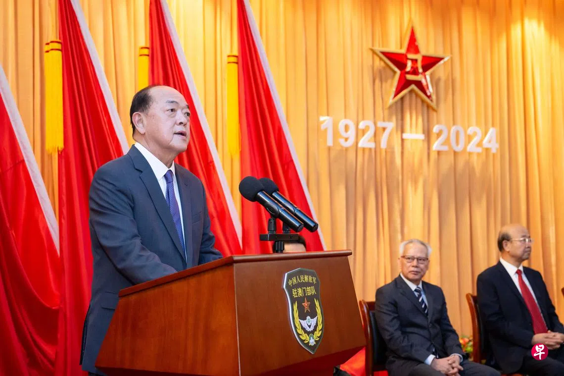 澳门星期天举行选委会选举贺一诚仍未表态是否竞逐连任特首| 联合早报