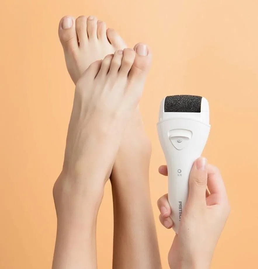 Pritech电动去角质机，提升足部美感。（取自官网）