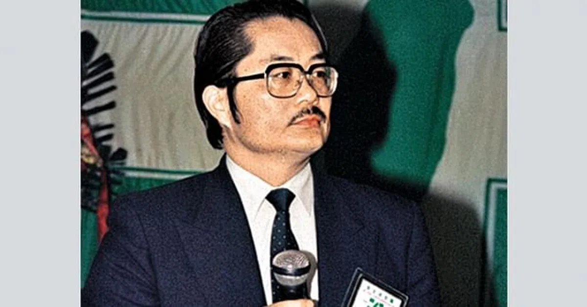 民进党创党主席江鹏坚。（互联网）