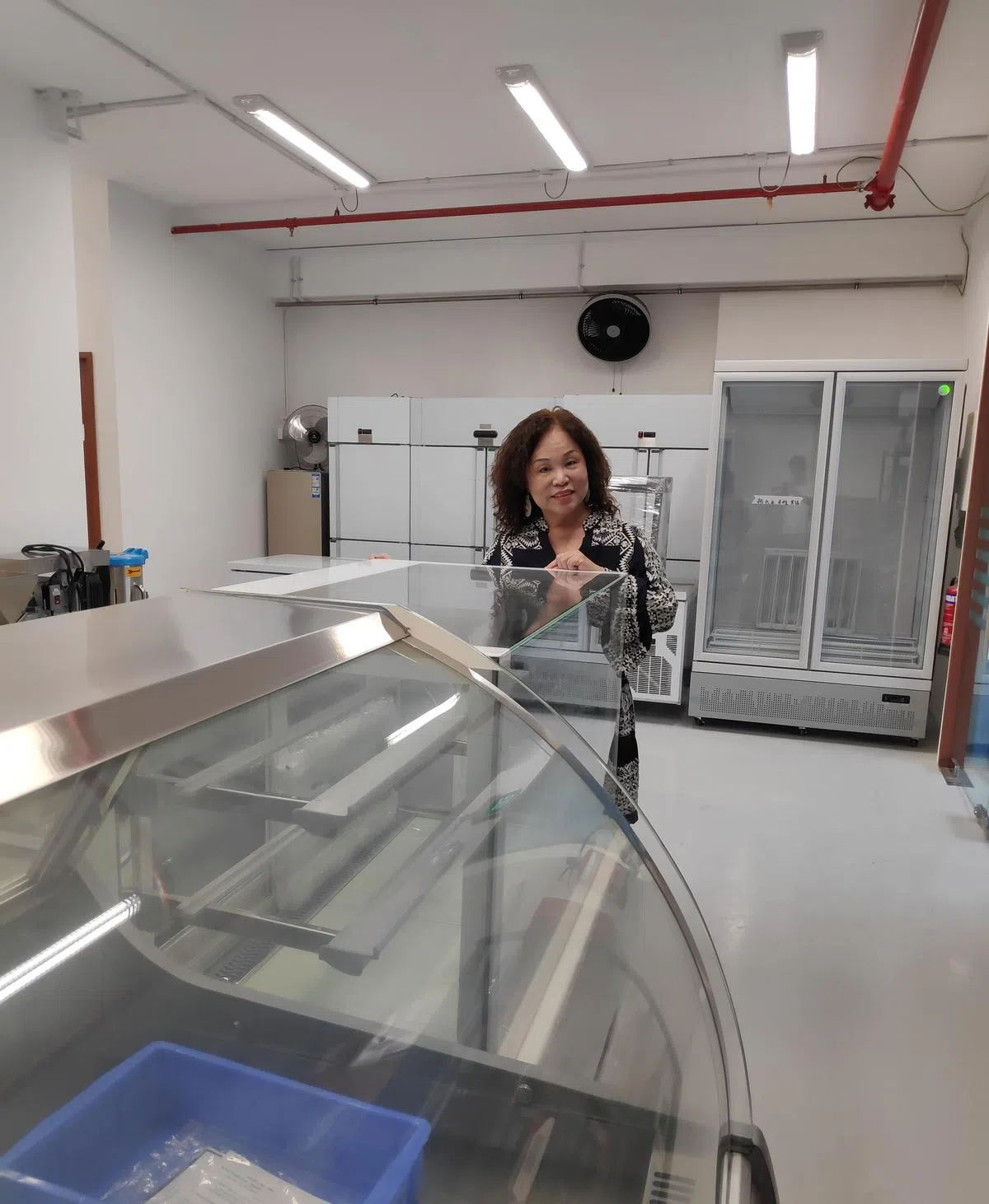 Classique Group为客户完成的大型展示柜。（受访者提供） 