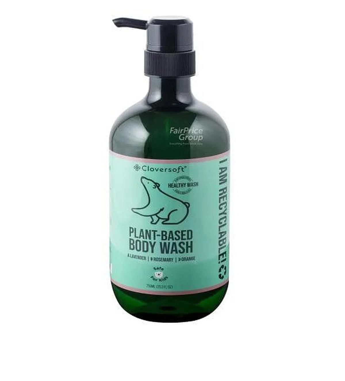 Cloversoft植物沐浴露实践环保意识。（取自品牌官网）