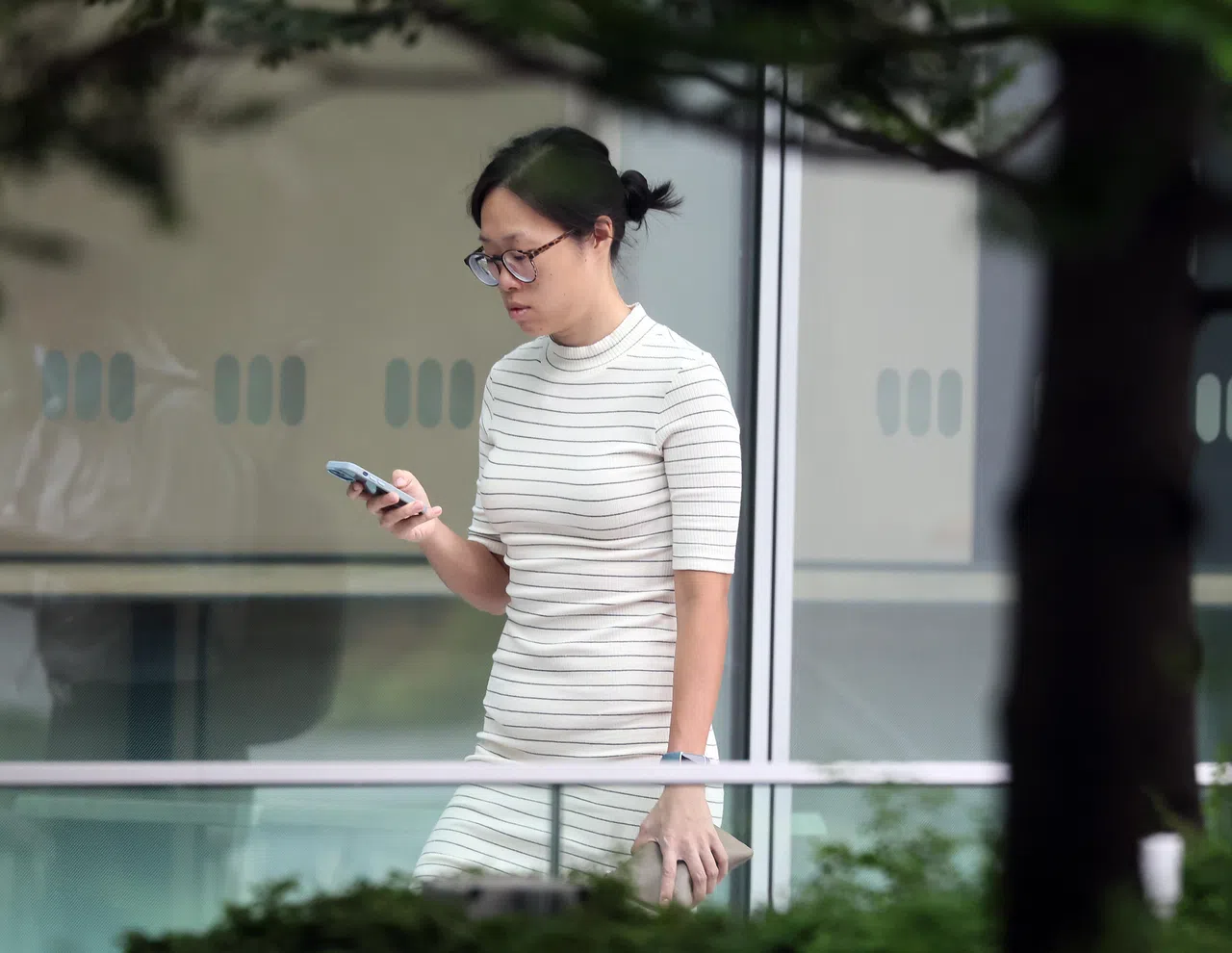 陈诗恩原本被控鲁莽行为，但控方后来撤销，改控她抵触防止骚扰法令罪。（档案照片）