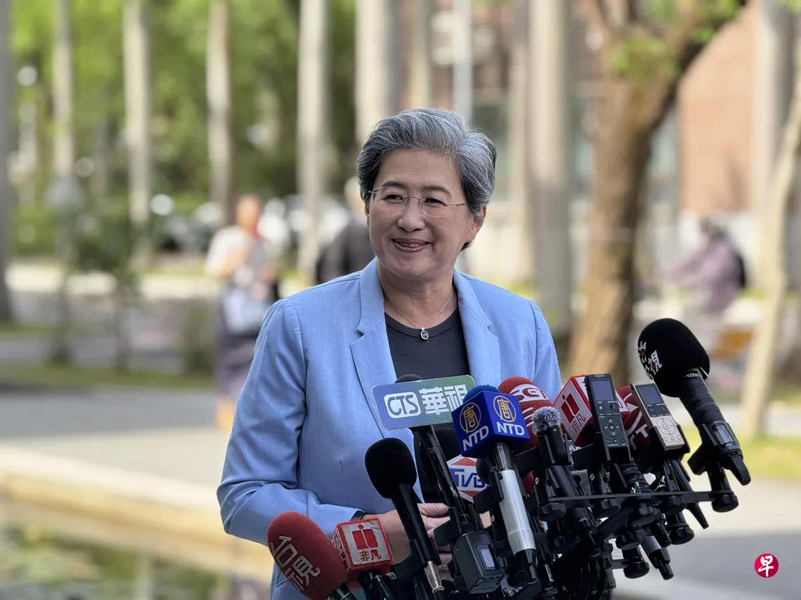 苏姿丰：台湾仍是供应链关键一环但美国越来越重要| 联合早报