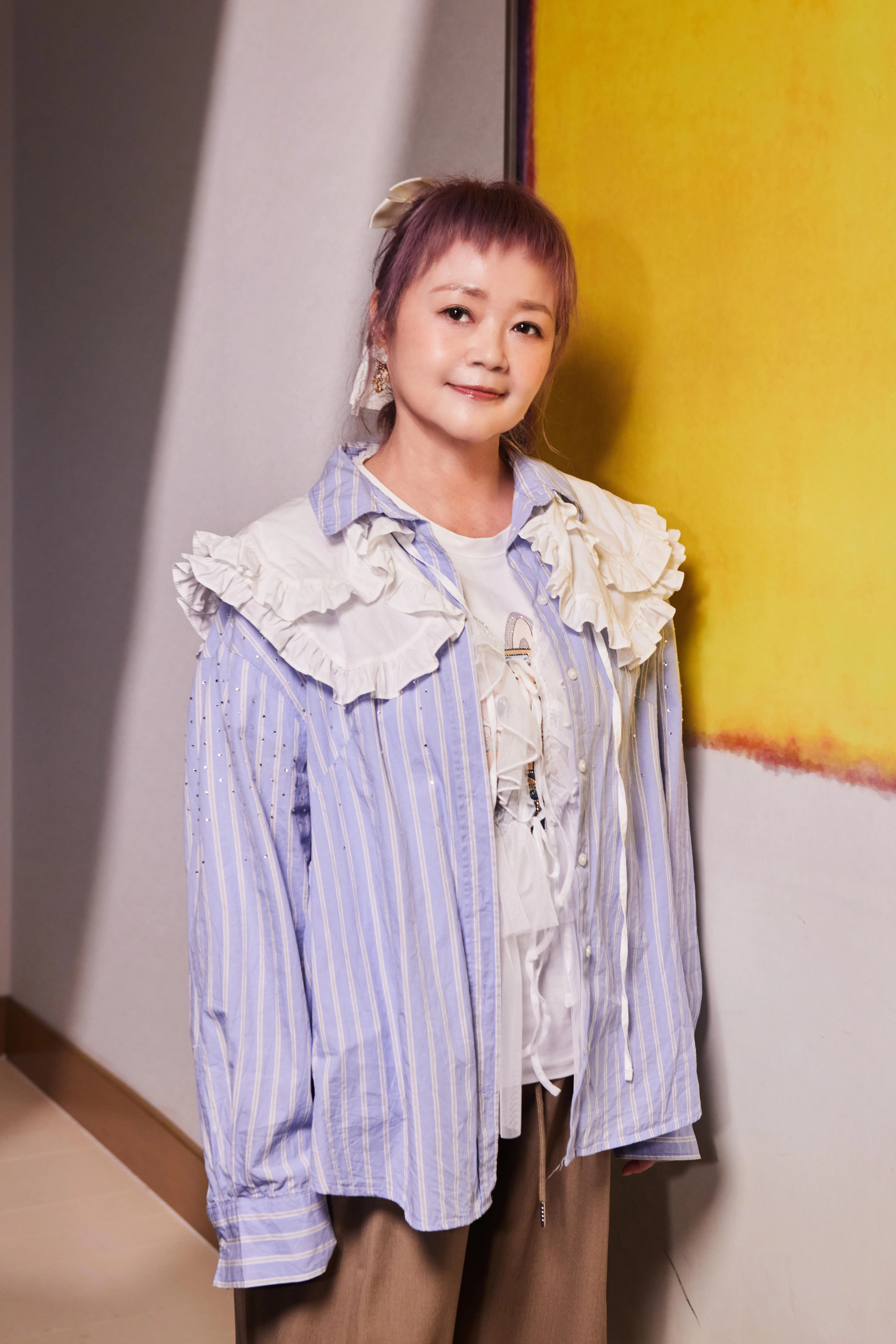 娃娃认为自己的教育方式受到父亲影响。（创时代提供）