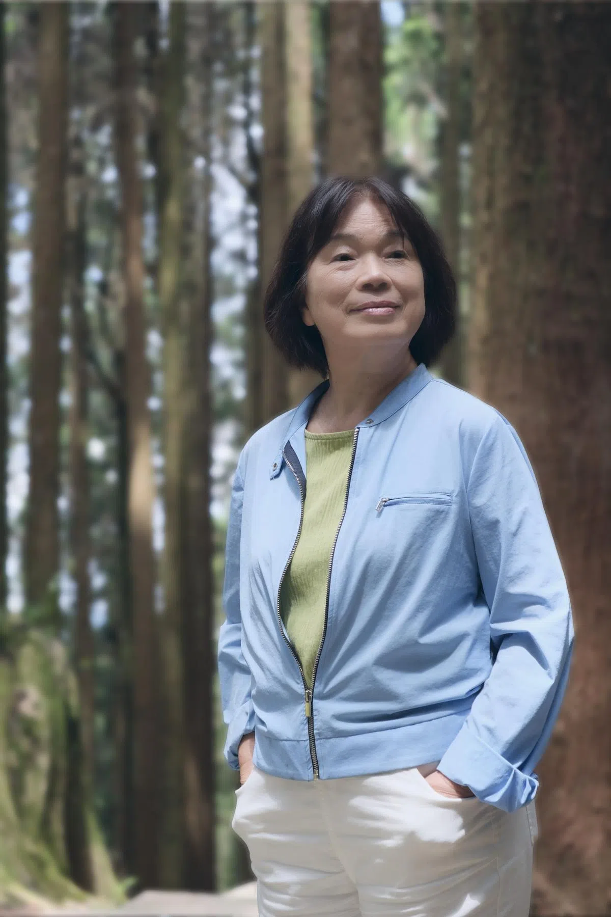 龙应台的山林野居，透过“注视”，将自然与人紧密联结，并从中挖掘出更深层的思考。（受访者提供／李明晃摄）