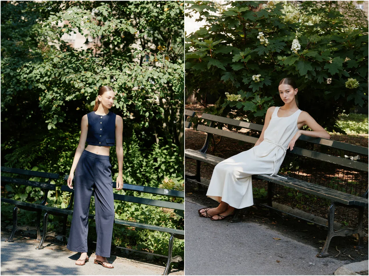 Klarra 2025夏季系列City in Motion，剪裁走现代都市简约风。（品牌提供）