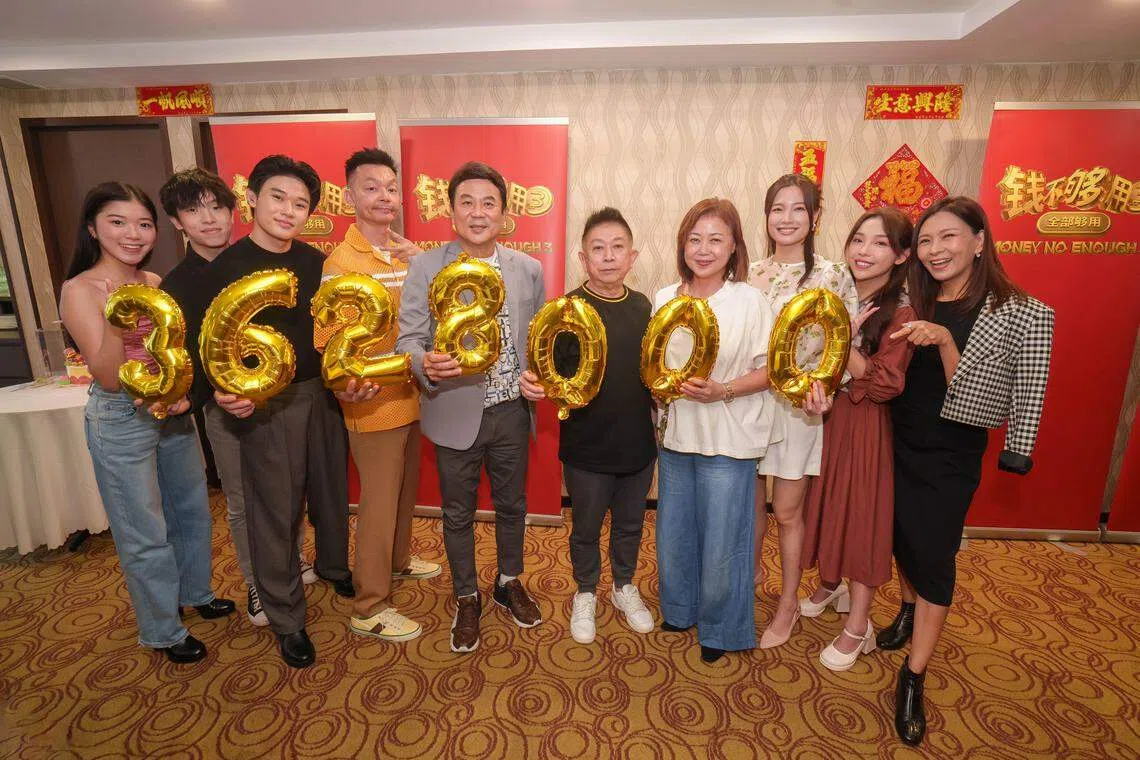 《钱不够用3》的票房目前已经突破360万新元。（嘉华院线提供）
