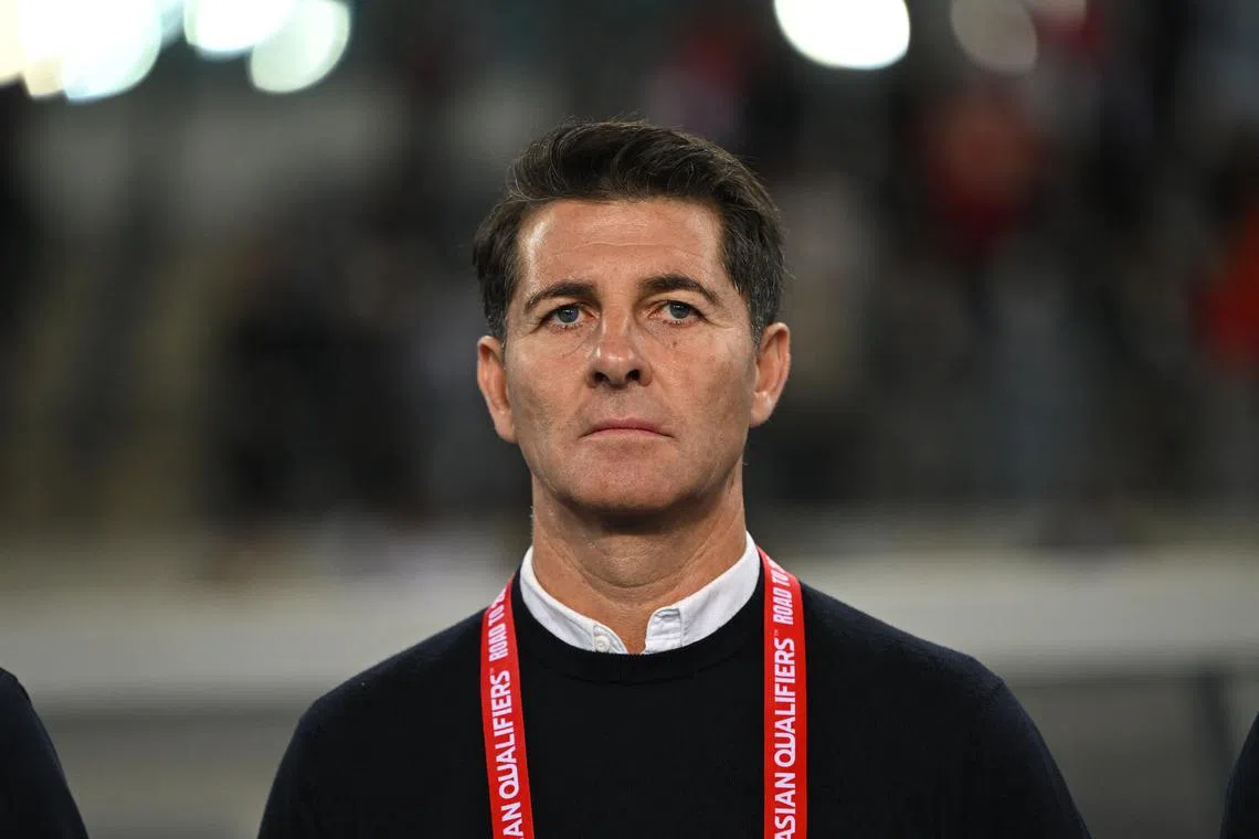 西班牙籍教练卡萨斯曾执教伊拉克男足超过两年，取得20胜四平九负的战绩。（法新社档案照片）