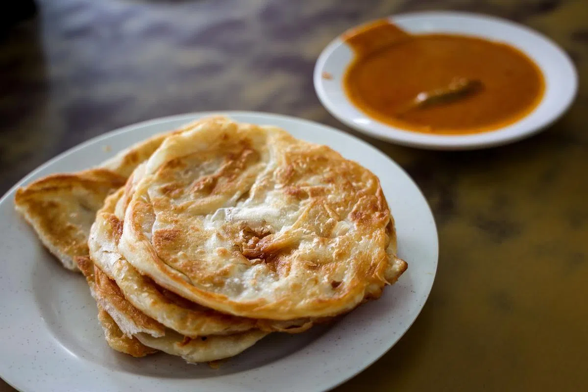 这里的印度煎饼特点是香脆，所以喜好因人而异，需注意早餐和午餐期间会出现排队人潮。（摄影 / 叶振忠）