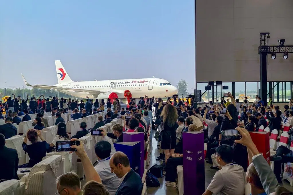 空客在中国第二条总装线交付首架飞机