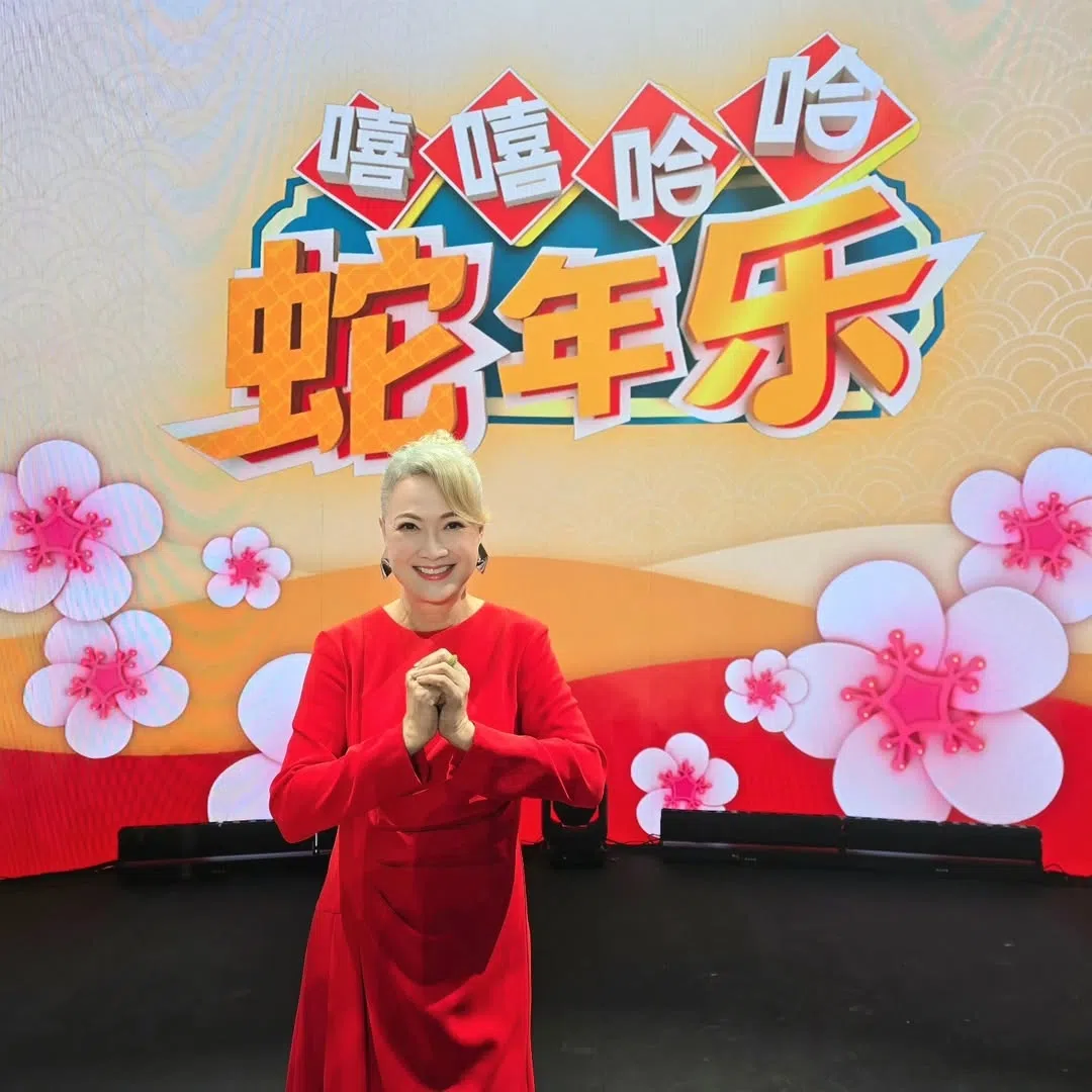 洪慧芳曾练过少林拳，力大无穷。（取自洪慧芳IG）