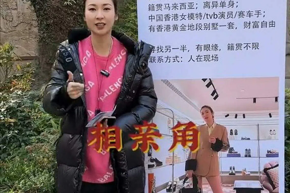 庄思敏大方公开自己的个人资料。（视频截图）