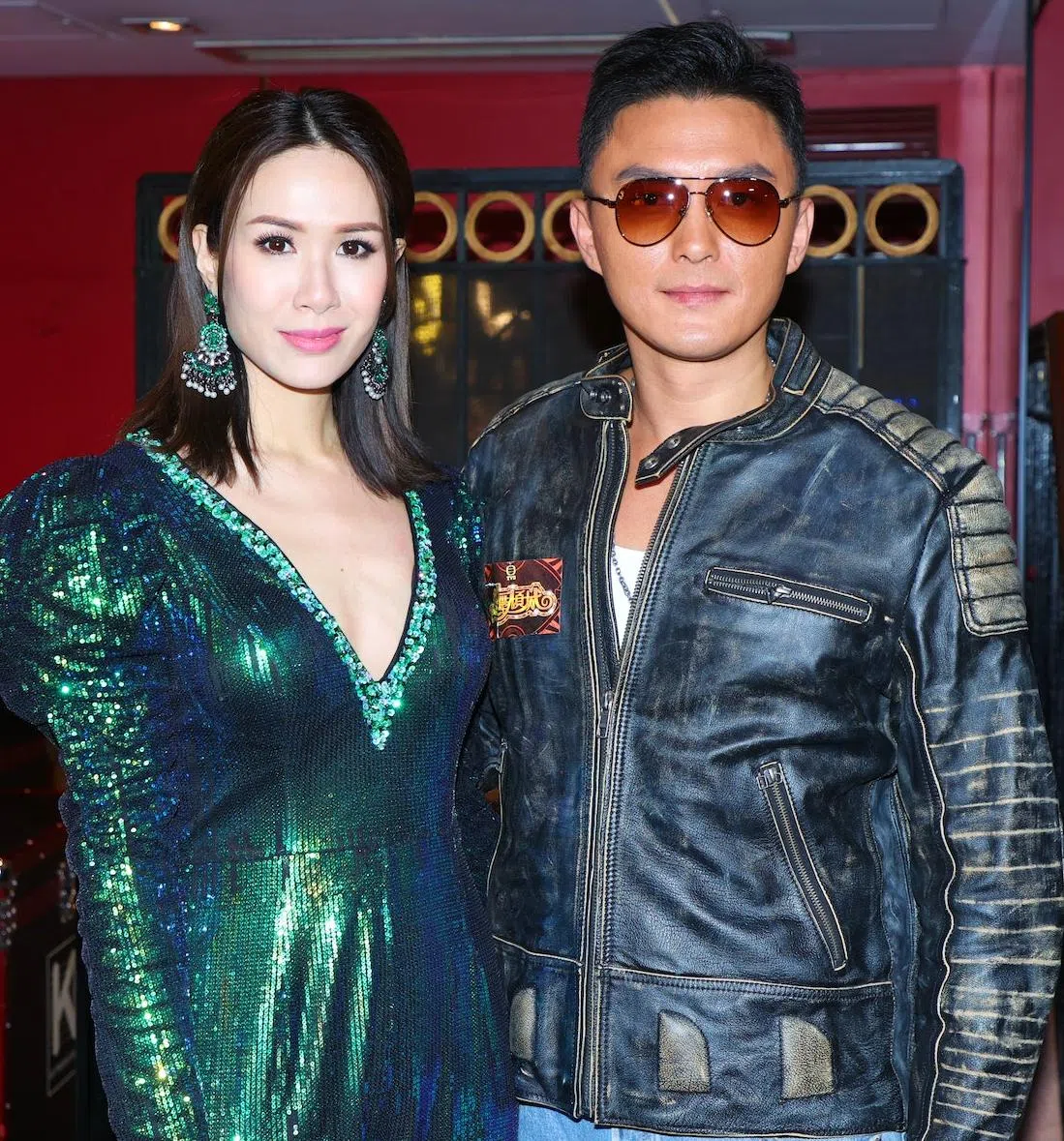 杨明（右）和女友庄思明交往七年，或将在明年结婚。（互联网）