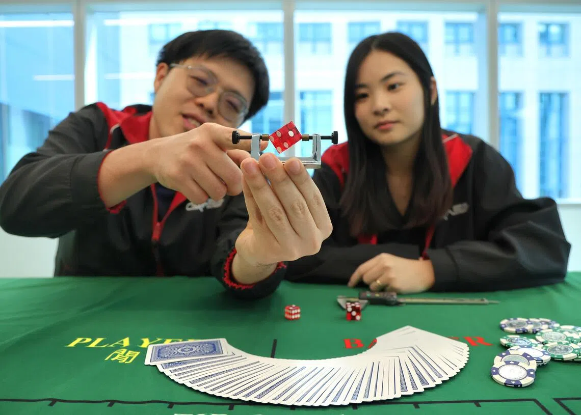 确保骰子扑克牌等公正公平赌管局至今批准逾400项赌具| 联合早报