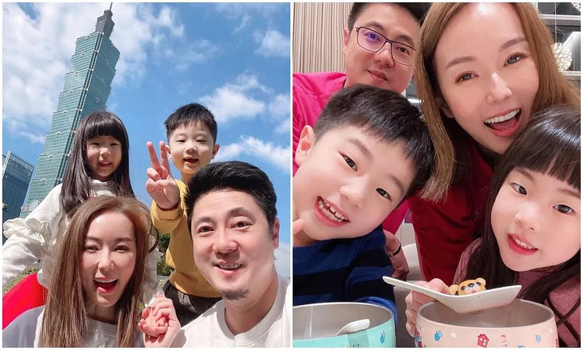 林湘萍一家现定居于台北。（图/IG）