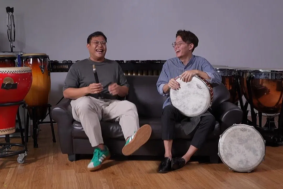 以“乐”会友，新加坡的多元种族特色让彼此有机会跨越文化壁垒学习异族艺术。（视频截图）