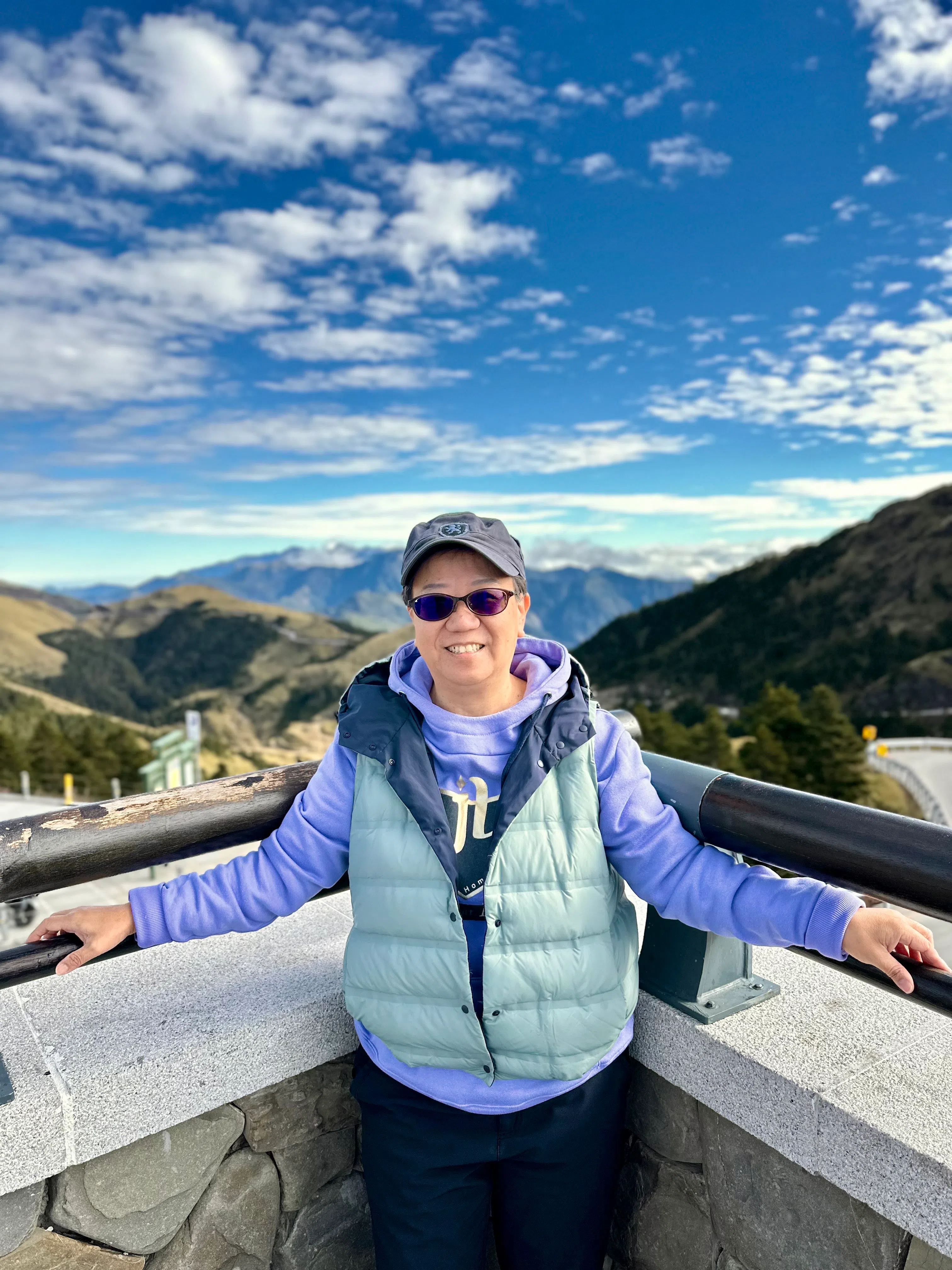 台湾专业导游张素美。（受访者提供）