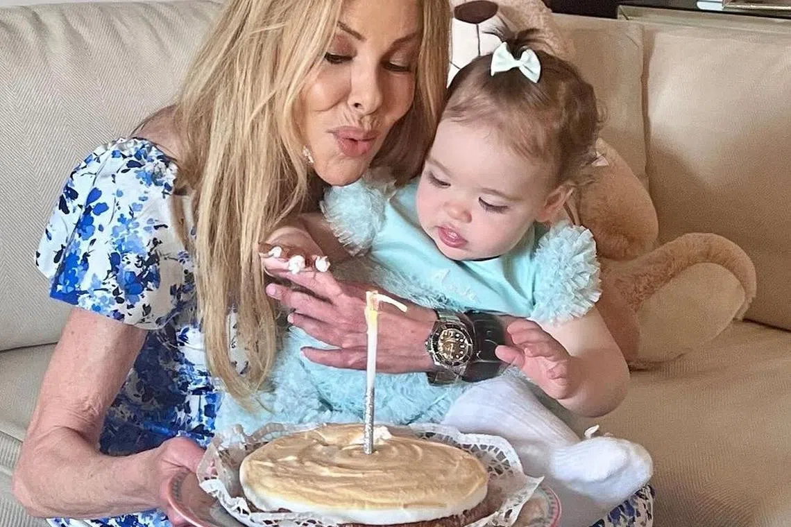 Ana Obregón通过代理孕母获得孙女Anita Sandra，引发争议。（取自Ana Obregón IG）