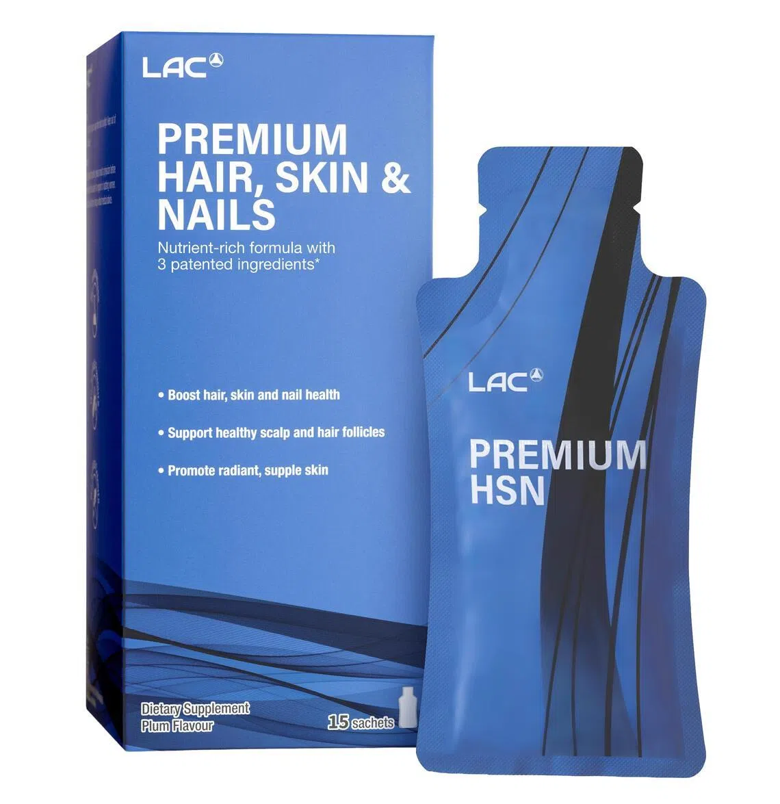 LAC Premium Hair, Skin & Nails美容饮品适合生活忙碌、经常外出的女性日常补充。（品牌提供）