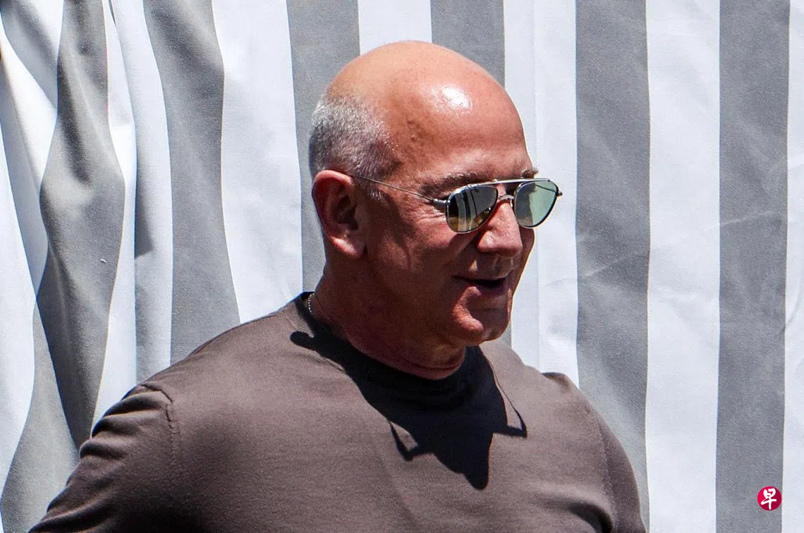 贝佐斯脱售亚马逊股票套现逾7亿美元| 联合早报