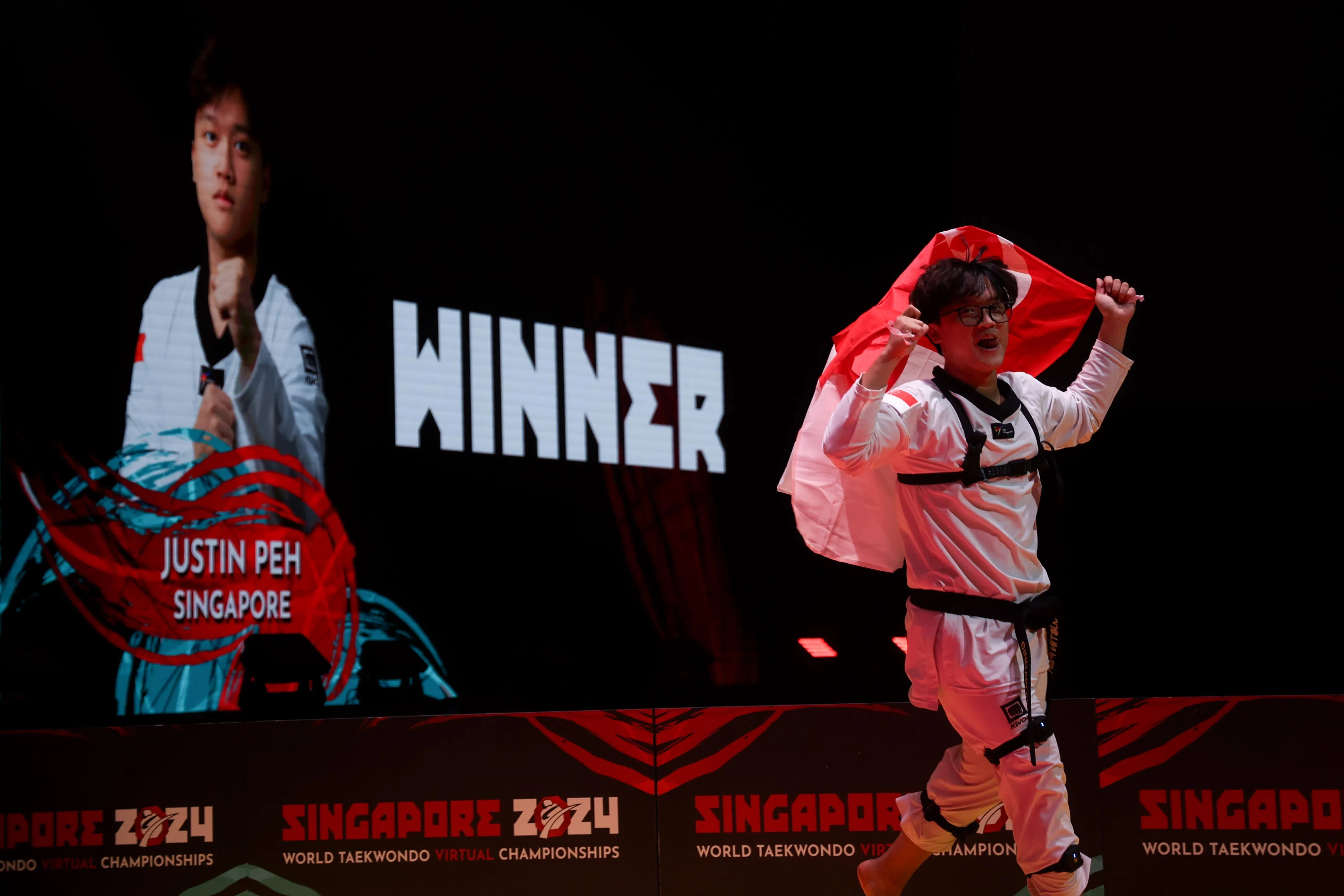 白康平在本届赛事以一金一银收官。（关俊威摄）