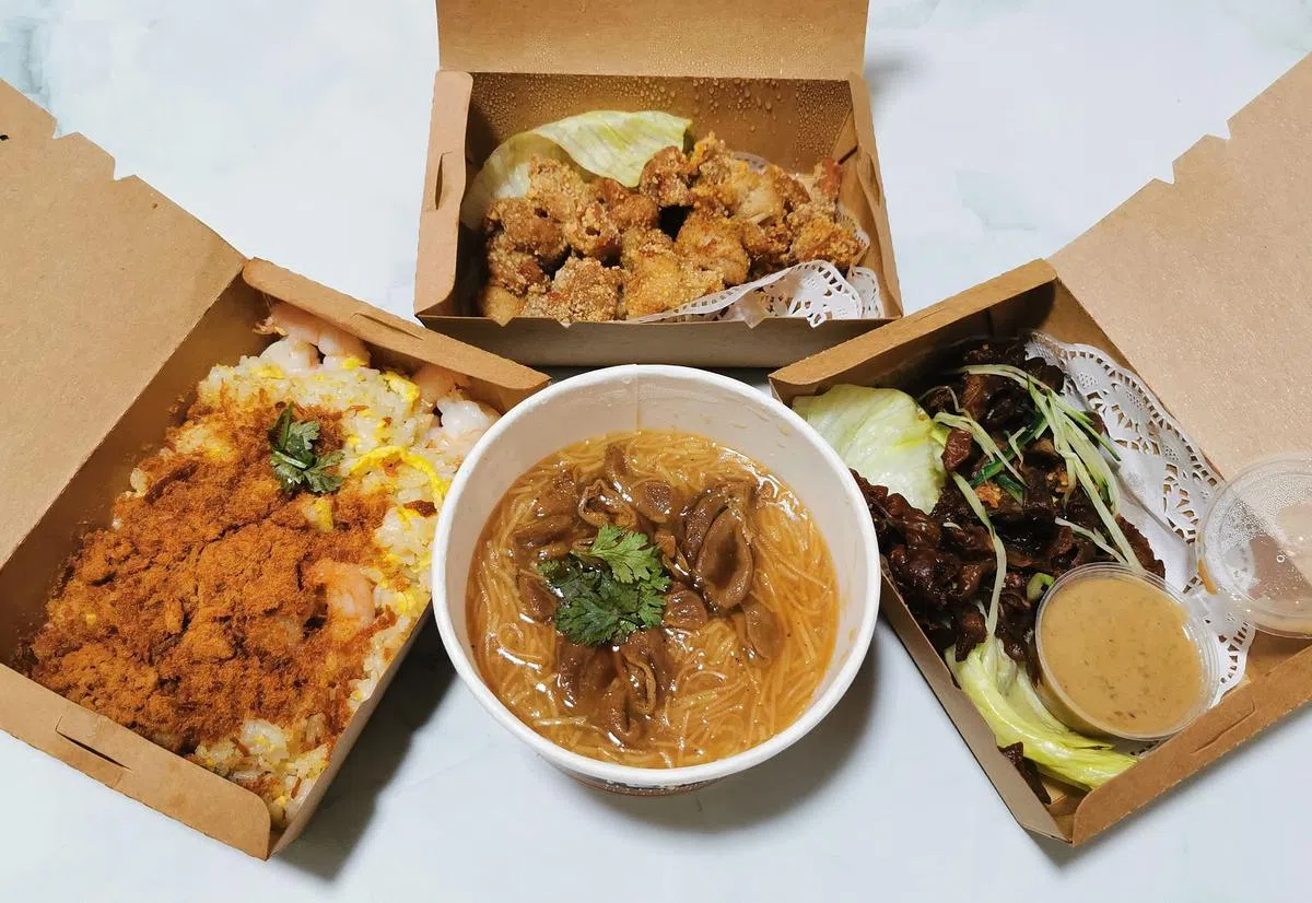 8度空间的台湾料理选择多，味道相当道地。（陈爱薇摄）