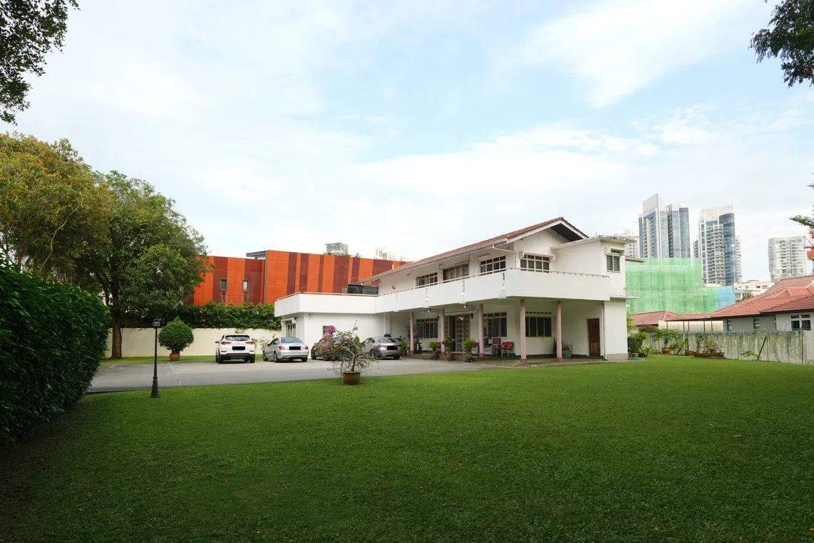 位于彰思礼巷14号的优质洋房的占地面积为2万1098平方英尺。（莱坊提供）