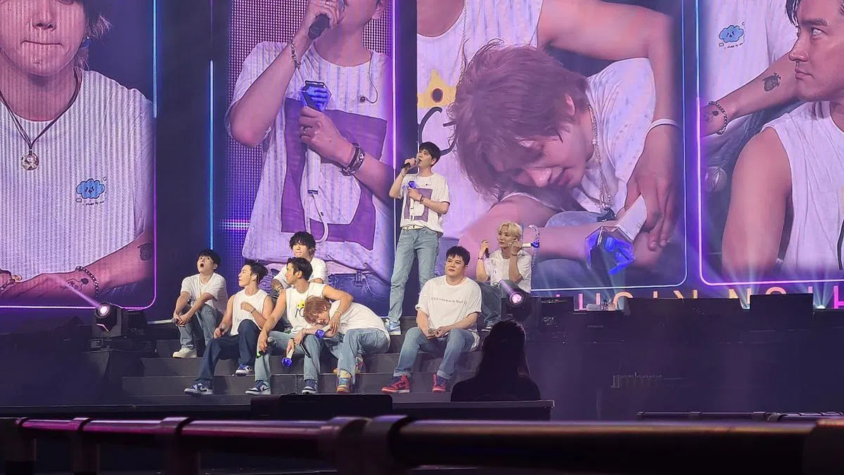 Super Junior兄弟间感情还是很好！（读者提供）