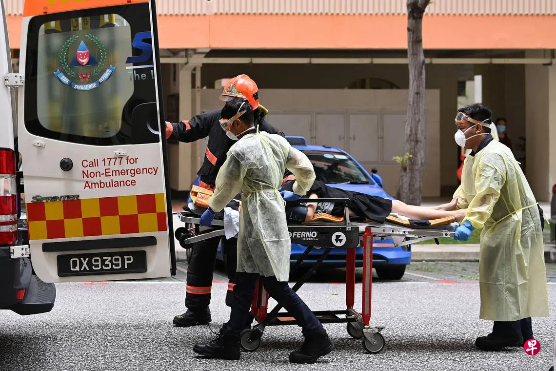 卫生部和民防呼吁非生命危险或紧急情况不要打995 | 联合早报